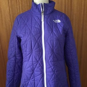 Purple North Face Puffer